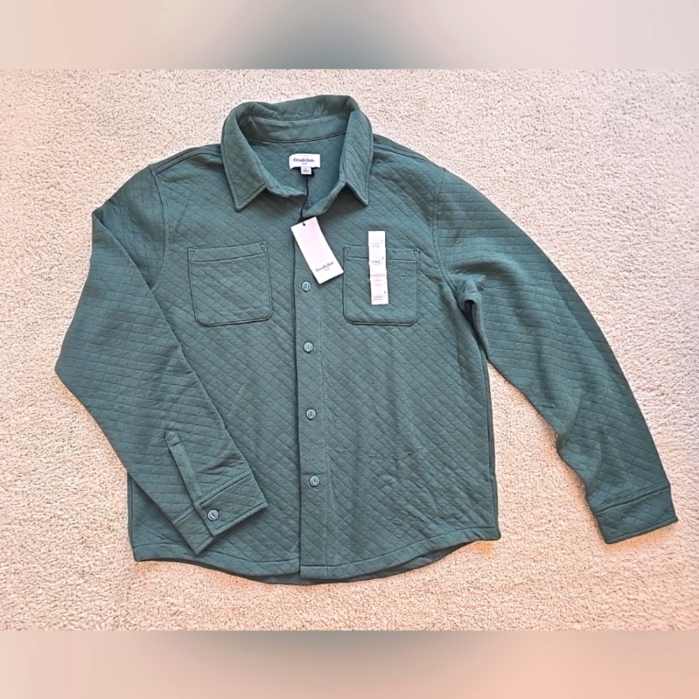 Knit Shirt Jacket - Goodfellow & Co  NWT